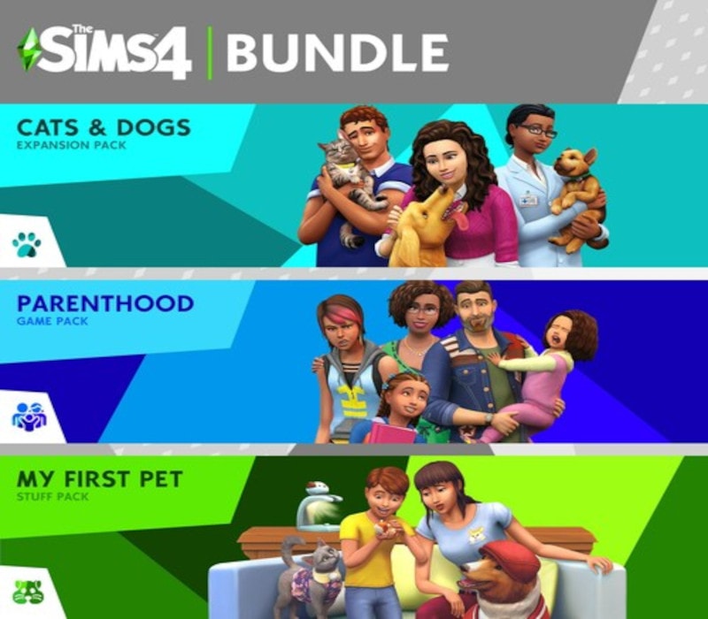 The Sims 4 - The Sims 4 Pet Lovers Bundle DLC EU XBOX One / Xbox Series X|S CD Key