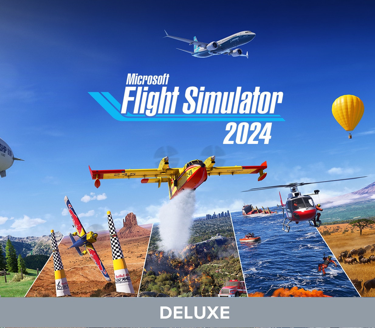 Microsoft Flight Simulator 2024 Deluxe Edition EU Xbox Series X|S / PC CD Key