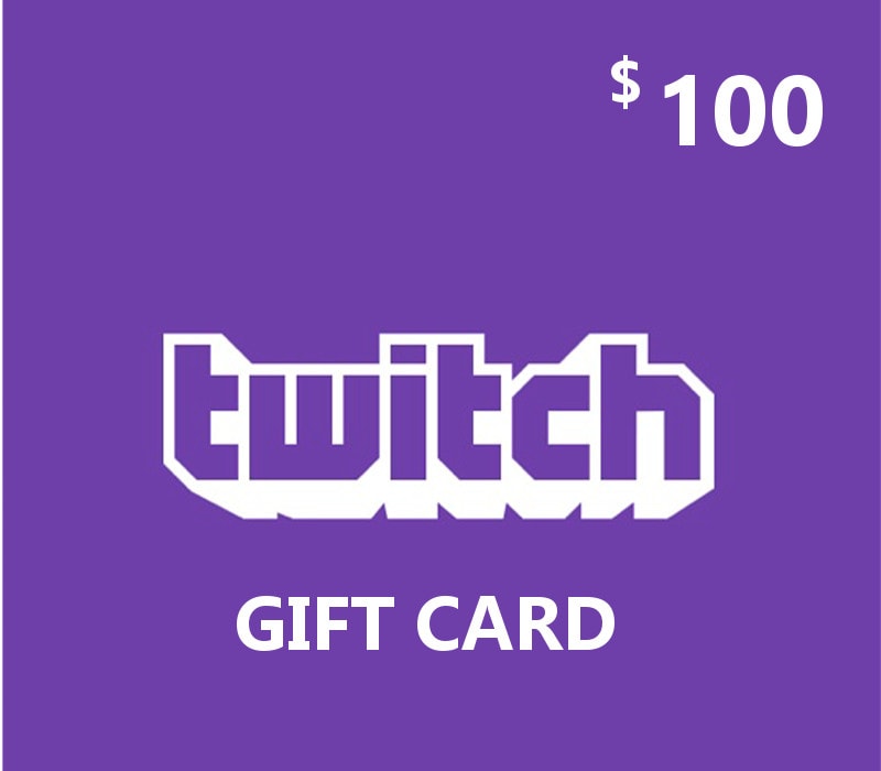 Twitch $100 Gift Card US