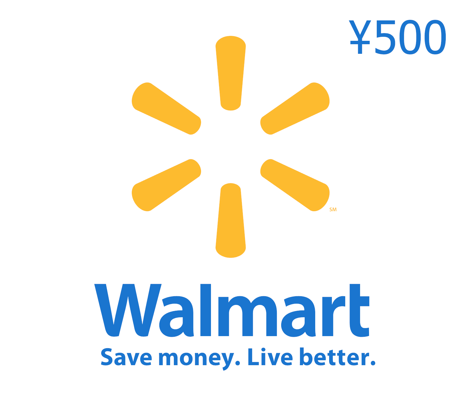 Walmart 500 CNY Gift Card CN