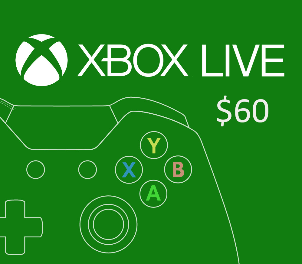 XBOX Live AED 60 Prepaid Card AE